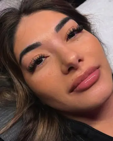 Wispy volume lash extensions by Dalia, Olympia-area lash artist